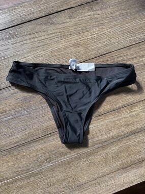 Black Bikini Bottom - Sz M